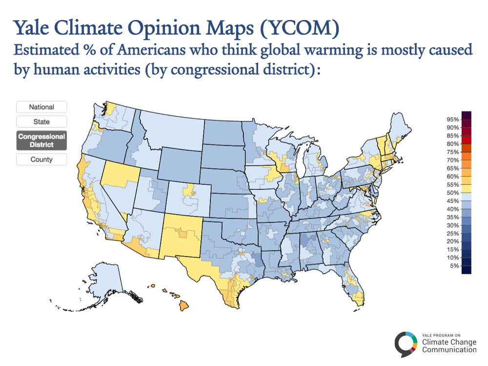 Slide for The Yale Program on Climate Change Communication