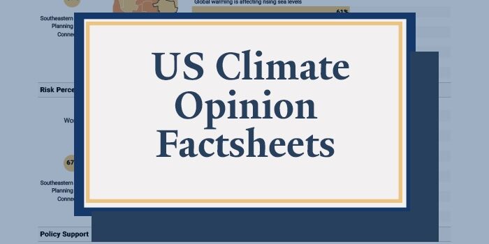 Updated U.S. Climate Opinion Factsheets for 2025