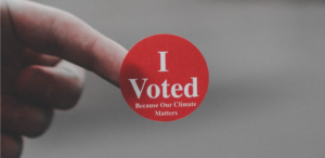 I voted for climate