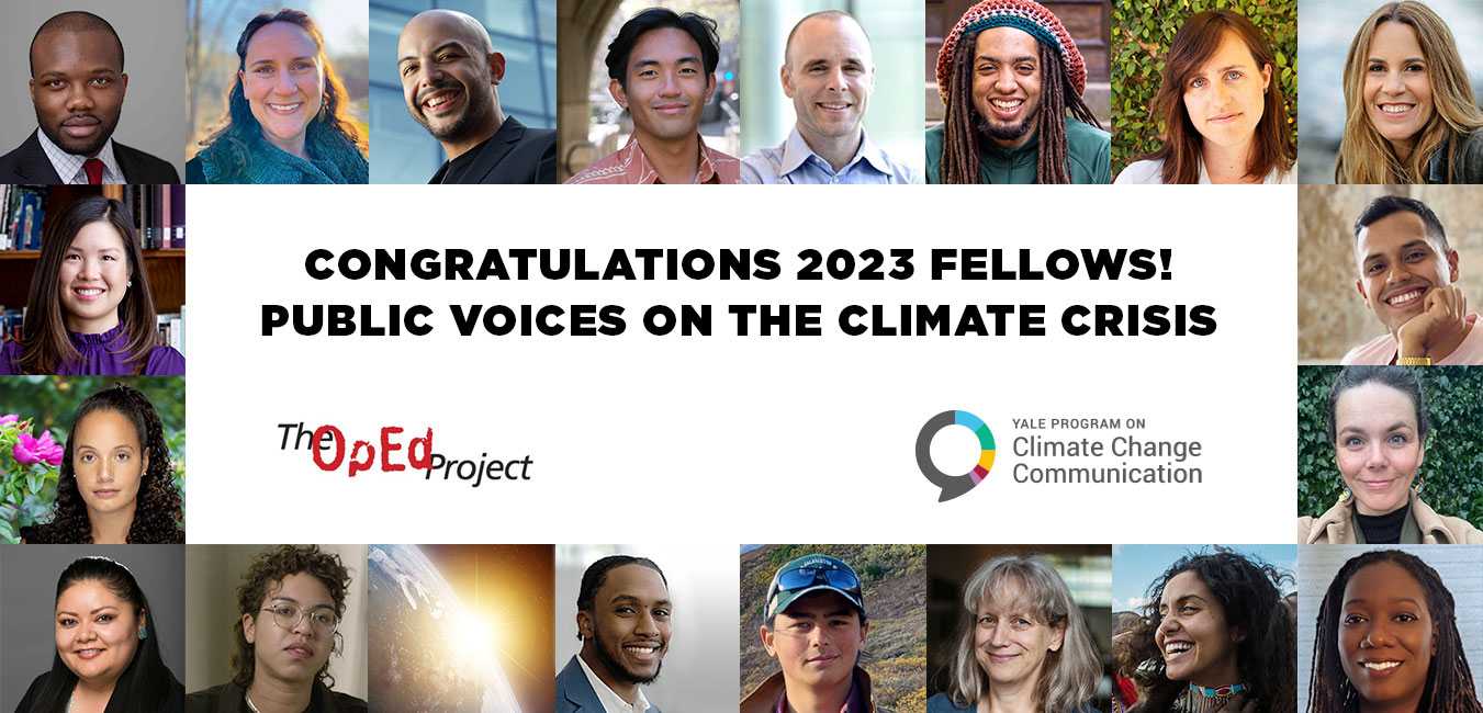 Public Voices Fellowship on the Climate Crisis