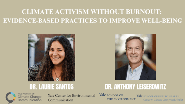 Climate Activism Without Burnout: Evidence-Based Practices to Improve Well-Being