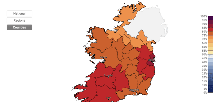 Climate Change’s Four Irelands and the Irish Climate Opinion Maps, 2023